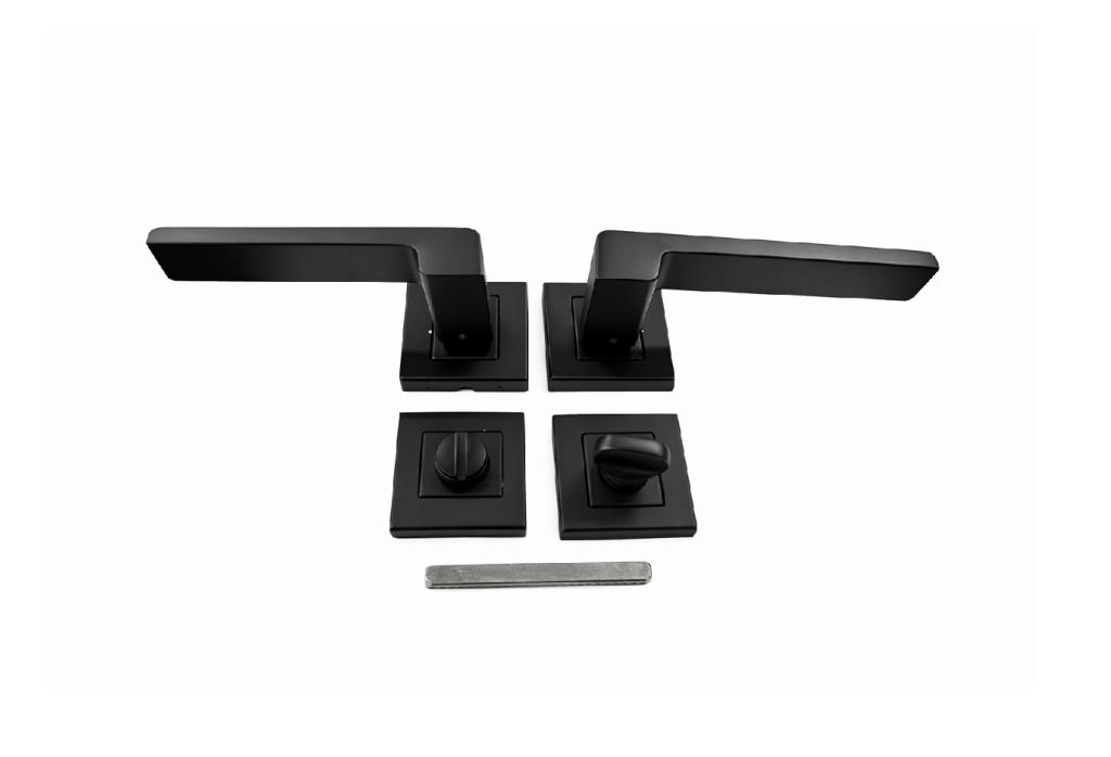 Sofuoğlu Anka Kare Rozetli Mat Siyah Wc