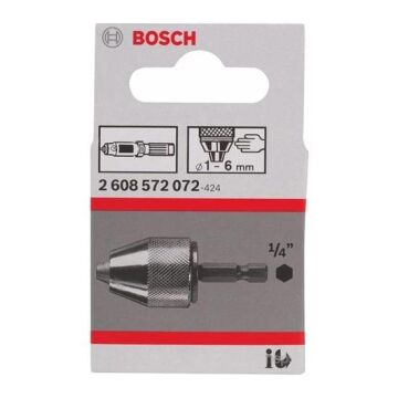 Bosch Anahtarsız Uç Takma Mandreni 1-6 mm