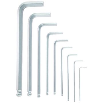 Bosch Professional Alyan Anahtar Takımı Hex 9 Parça - 1600A01TH5