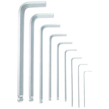 Bosch Professional Alyan Anahtar Takımı Hex 9 Parça - 1600A01TH5