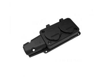 Bemis 1X16A 220V Kauçuk İkili Grup Priz