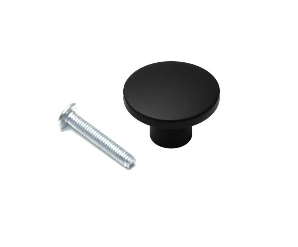 Oro 696/35 Ahu Düğme Siyah Kulp