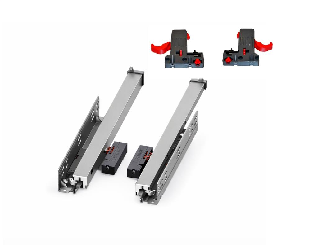 Samet Smart Slide Bas Aç Tam Açılım Ray 450mm