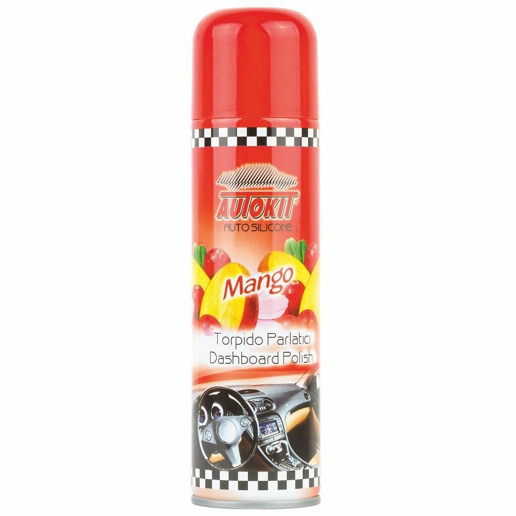 Torpido Parlatıcı Kokulu Oto Silikonu Mango 200ml