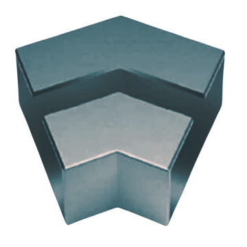 60x25 45 Derece Ortadan Kanallı Dirsek Antrasi 2Li