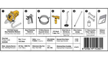 Sgs SGS5280 Havasız Boya Püskürtme Makinesi