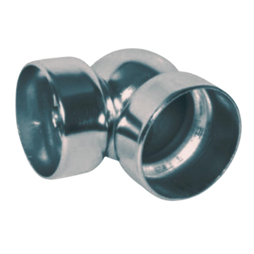 16mm Boş Küre Topuz Dirsek Antrasit 5 Li Paket