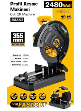 Sgs SGS5275 Profil Kesme Makinesi 355mm 2480w