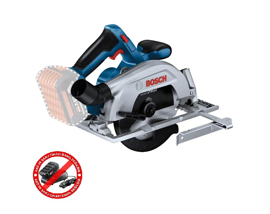 Bosch GKS 185-LI Akülü Daire Testere 165 mm Solo