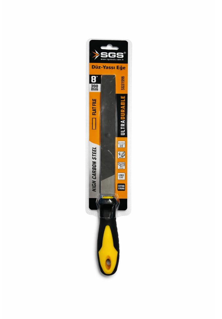 Sgs SGS1996 Düz Yassı Eğe 8'' 200mm