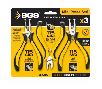 Sgs SGS2073 3 Parça Mini Pense Seti