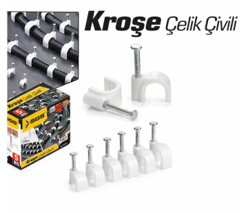 Sgs SGS6091 Çivili Kroşe 1 No 100 Lü Paket