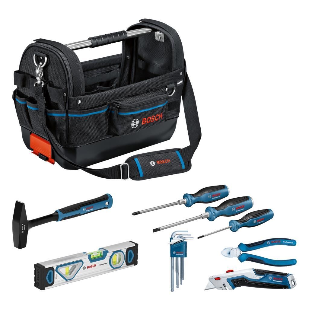 Bosch Professional GWT 20 Çanta ve 8 Parça El Aleti Seti - 1600A02H5B