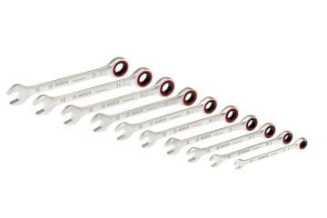 Bosch Professional Cırcır Anahtar Seti 10 Parça - 1600A02AU0