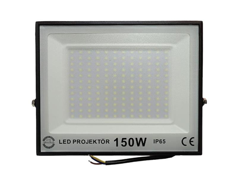 Opto Minisun150w Beyaz 6500k Slim Led Projektör