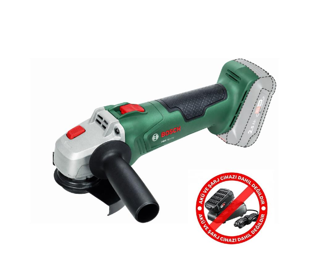 Bosch PWS 18V-70 Aküsüz Taşlama Makinesi Solo