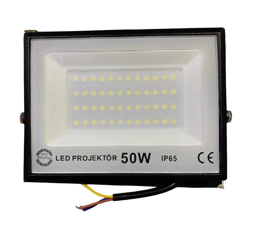 Opto Minisun 50w Beyaz 6500k Slim Led Projektör