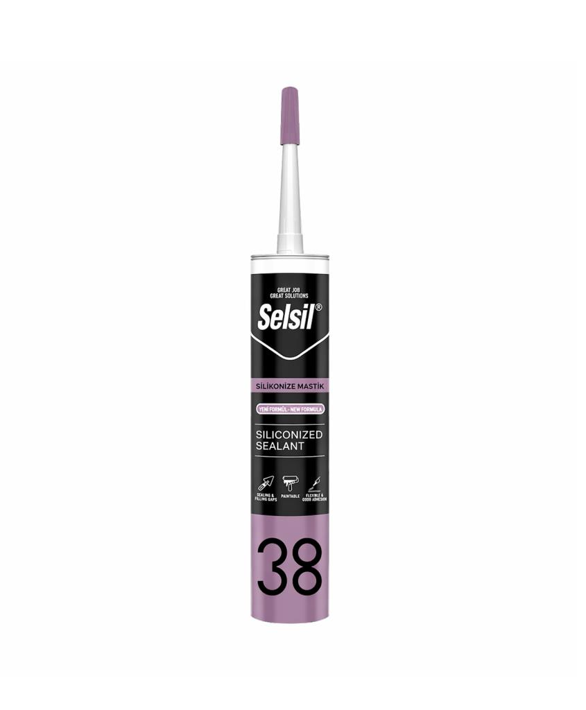 Selsil Silikonize Mastik Krem 500gr
