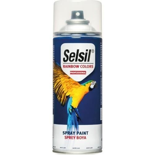 Selsil Sprey Boya Parlak Beyaz Ral9010 400ml