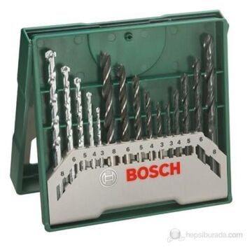 Bosch X-Line 15 Parça Matkap Ucu Seti 2607019675