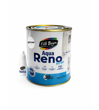 Filli Boya Aqua Reno Banyo Siyah 0.75 Lt