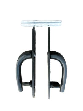 Alüminyum Aynalı Sosis Kapı Kol Wc Antrasit 7016