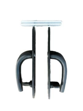 Alüminyum Aynalı Sosis Kapı Kol Wc Antrasit 7016