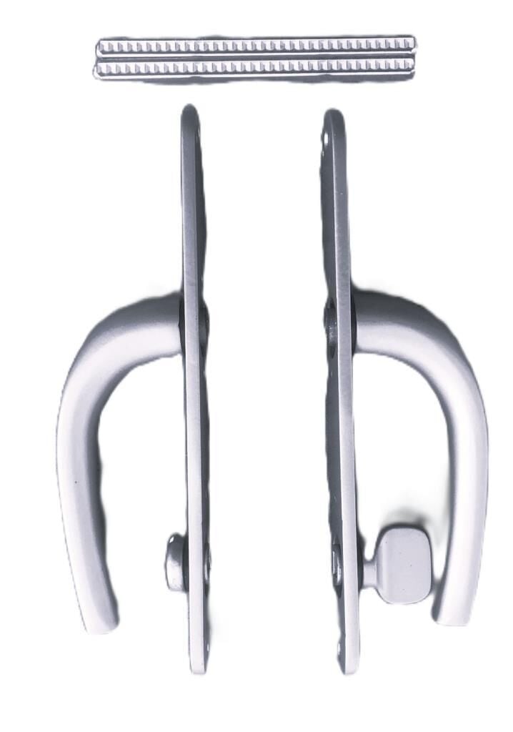 Alüminyum Aynalı Sosis Kapı Kol Wc Eloksal Mat