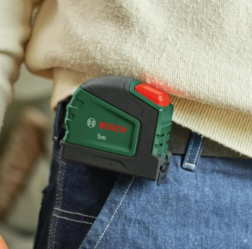 Bosch Şerit Metre 5m+ İşaretleme Kalemi