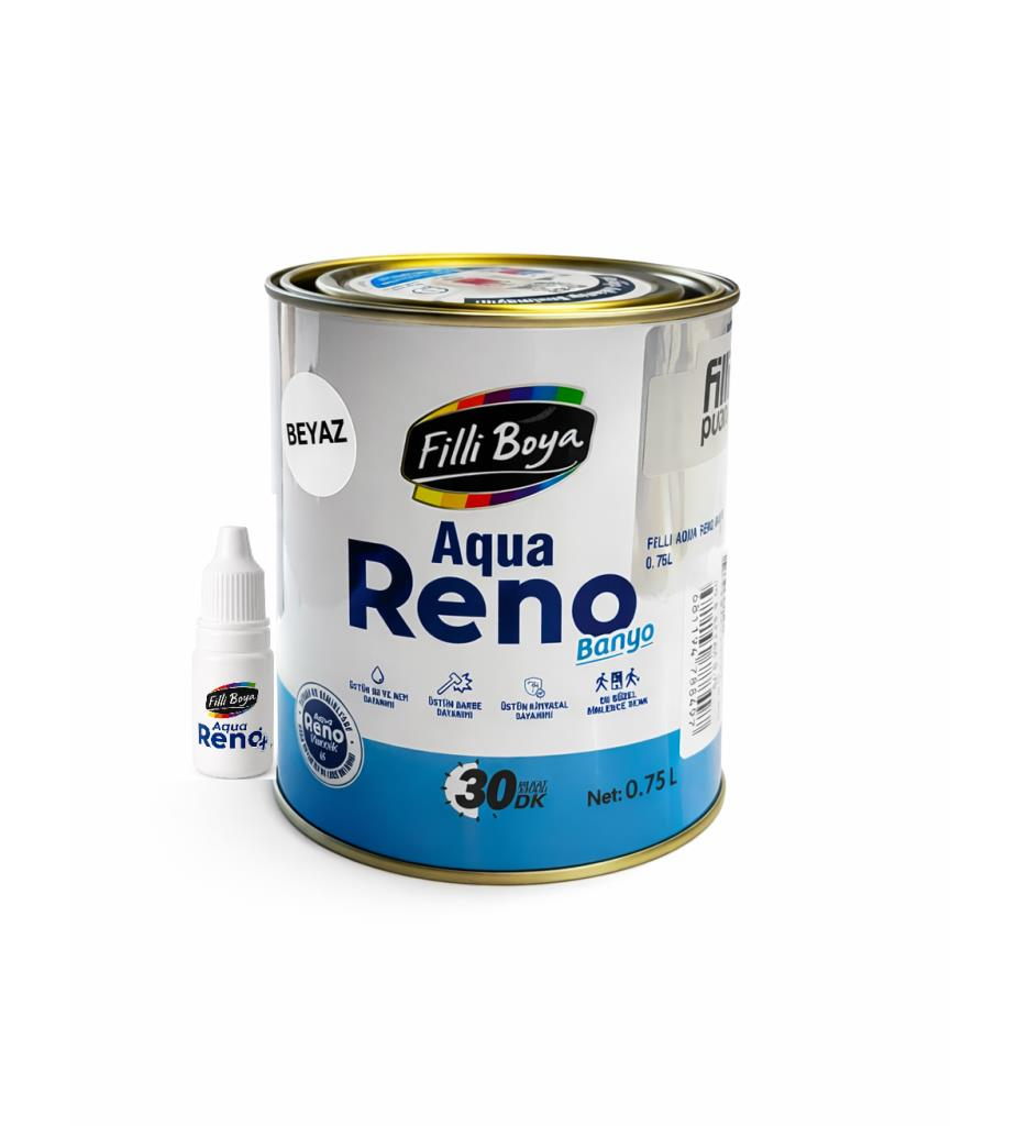 Filli Boya Aqua Reno Banyo Beyaz 0.75 Lt