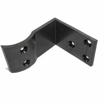 Duvar L 90 Derece Kısa Bağlantı Antrasit 5 Li