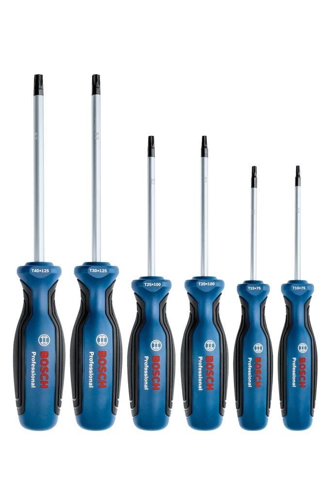 Bosch Professional Torx Tornavida Seti 6 Parça - 1600A01V09