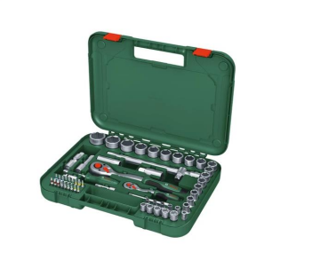 Bosch 1/4''+1/2'' Cırcırlı Somun Sıkma Seti 56 Parça