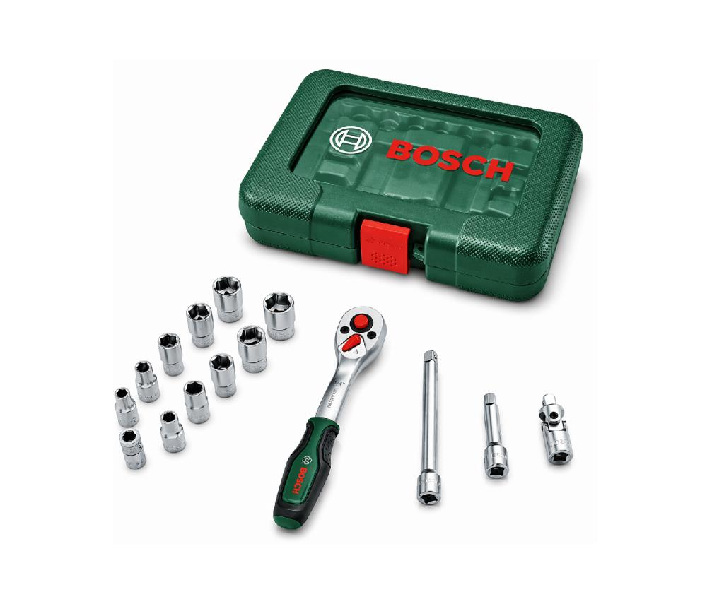 Bosch 1/4'' Cırcır Seti 15 Parça