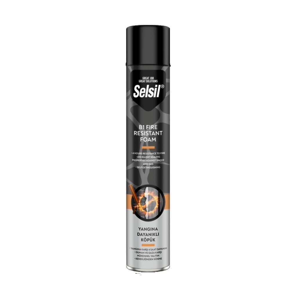 Selsil B1 Yangına Dayanıklı Köpük Pipetli 750 ml