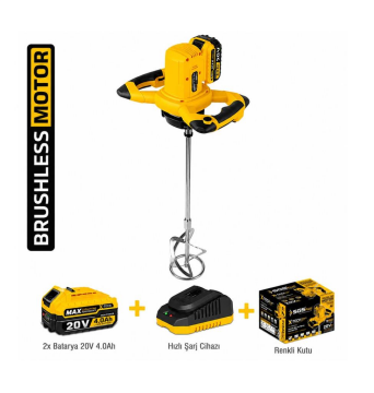 Sgs SGS5440 Akülü 2x4.0Ah Boya ve Harç Karıştırıcı