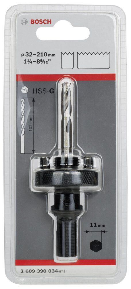 Bosch11mm HEX Adaptör 32-210mm Pançlar İçin