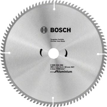 Bosch Optiline Eco 305 x 30 mm 96 Diş Alüminyum Kesme Testeresi